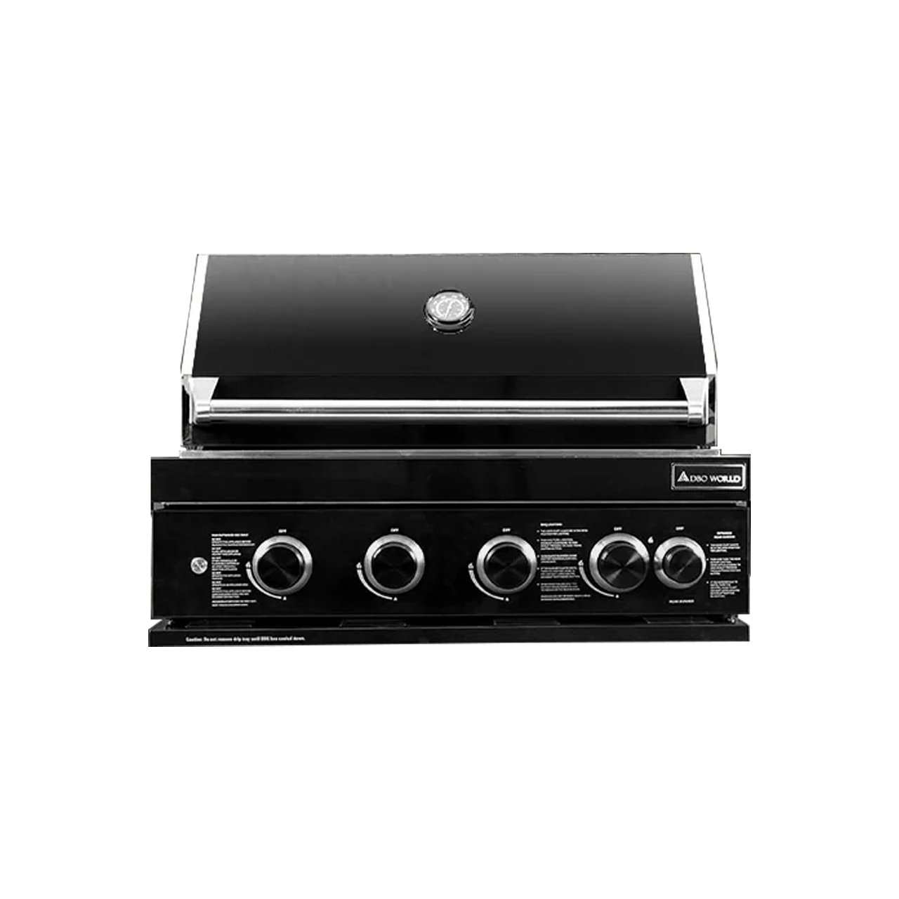 Aspire Stainless Steel 4 Burner Built In BBQ