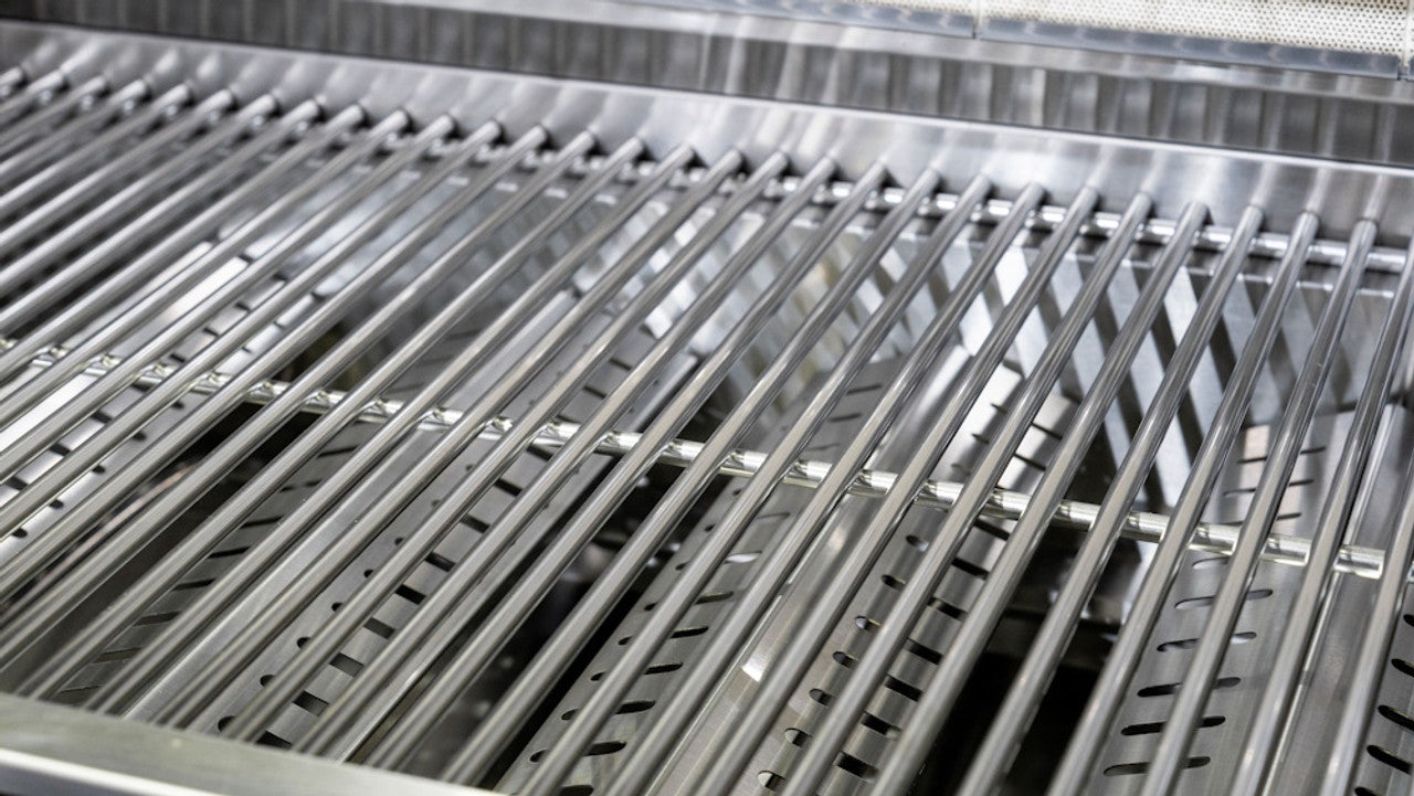 Aspire Stainless Steel 6 Burner BBQ with Side Burner