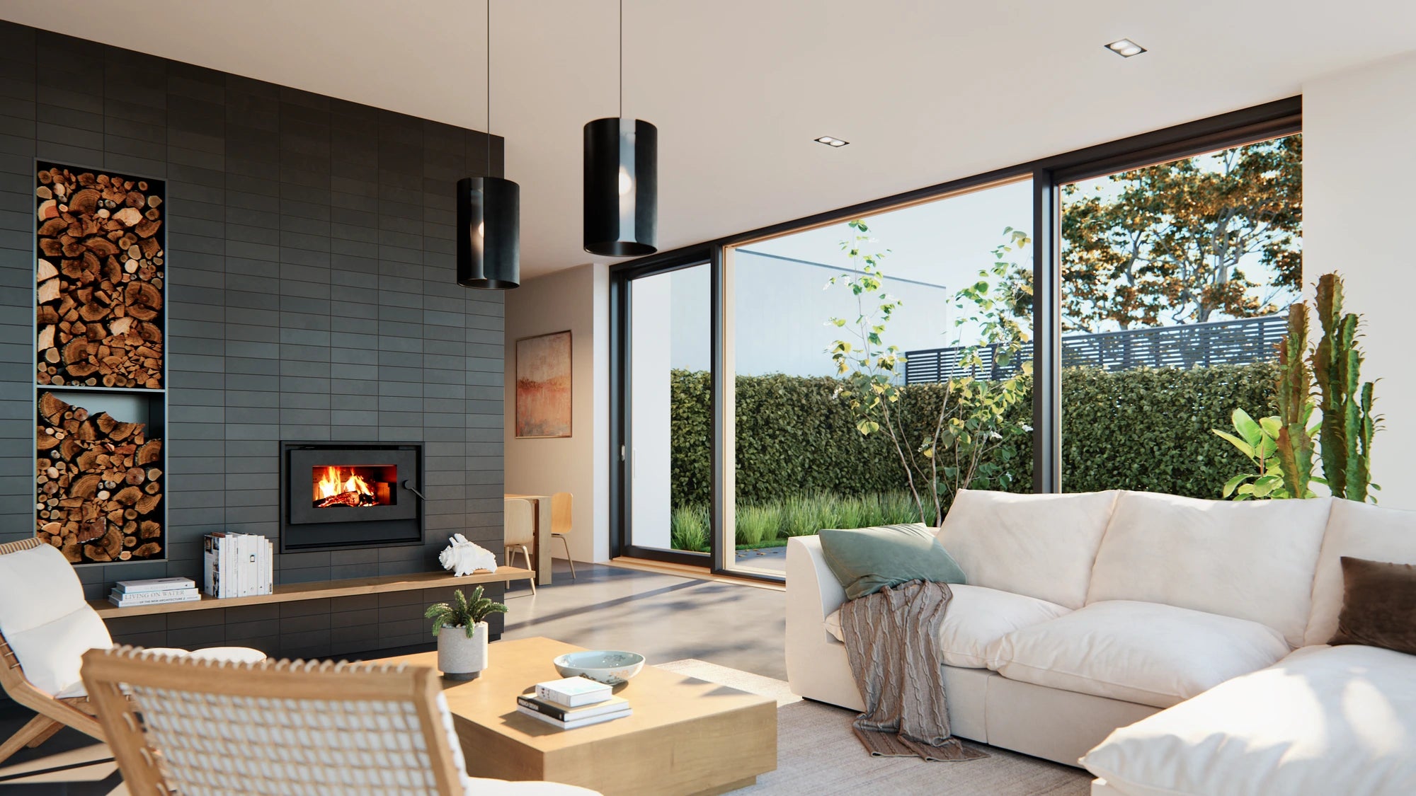 Blaze 520 Inbuilt Wood Fire - Tucker Barbecues