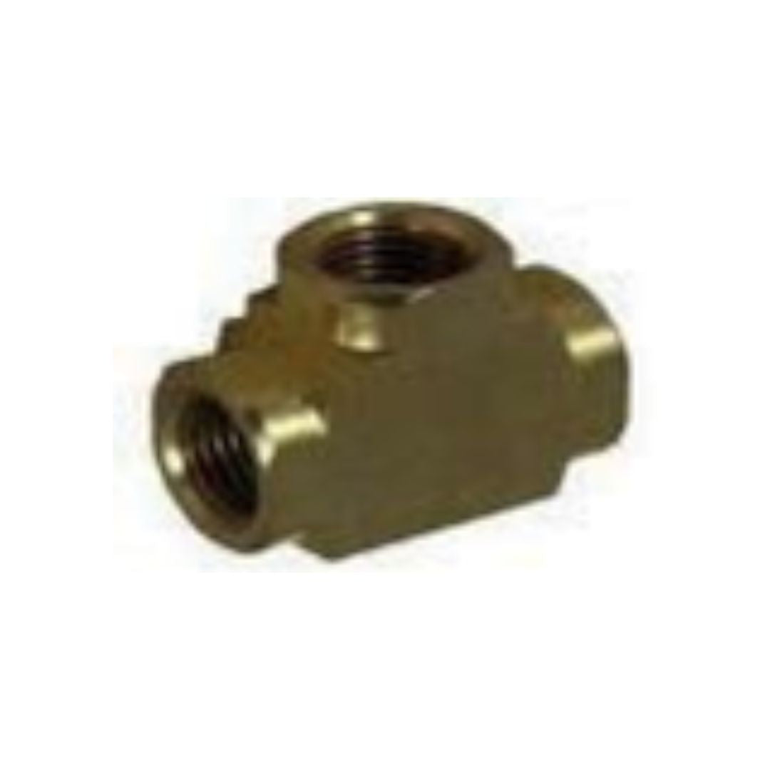 1/4 x 1/4 x 1/4 BSP Female T-Piece