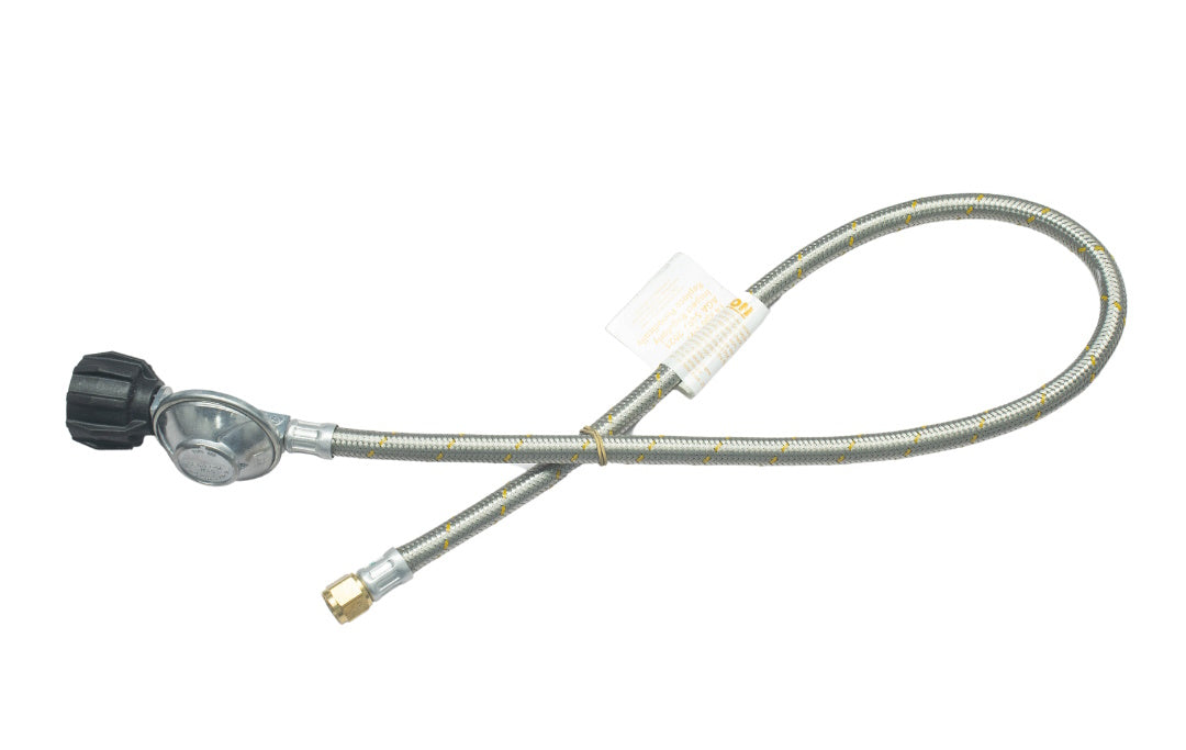 LCC27 Stainless Steel LPG Hose and Regulator 900mm