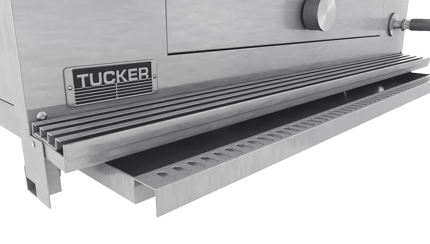 Tucker Charcoal Deluxe Pro Built-In BBQ with Hinged Lid