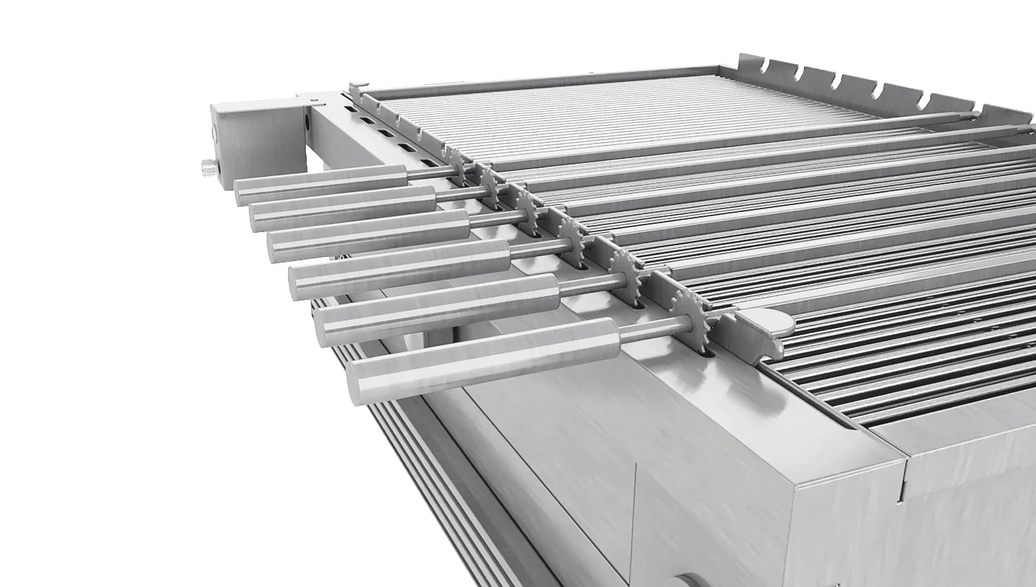 Tucker Charcoal Deluxe Pro Built-In BBQ with Hinged Lid