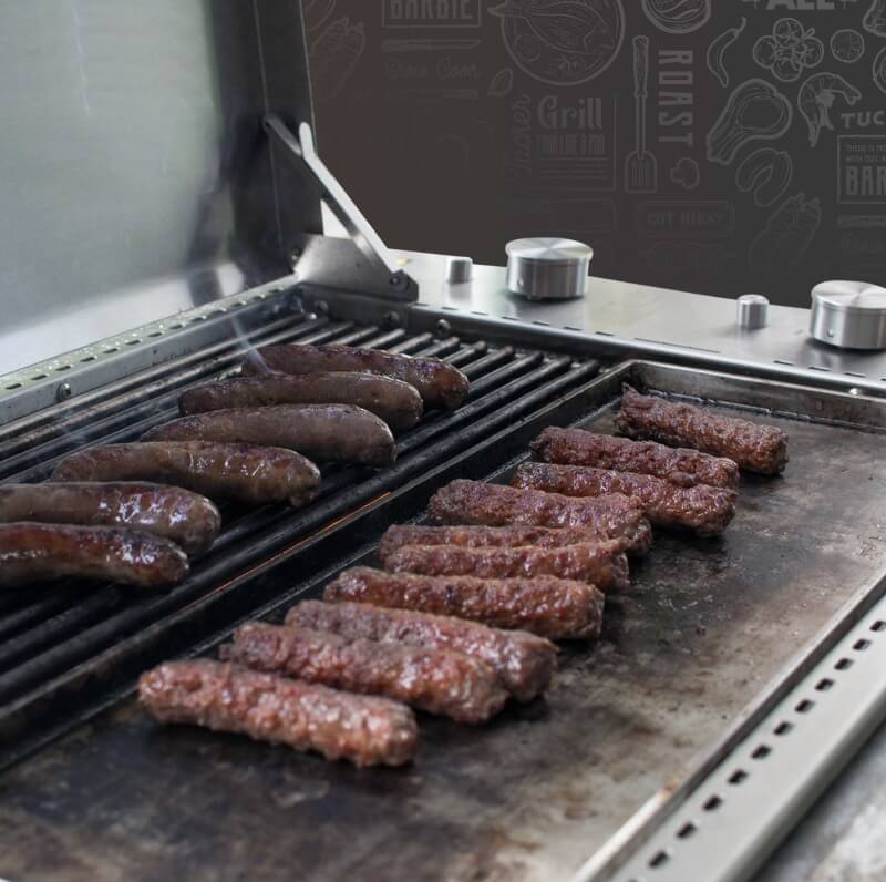 Cooking on Tucker Horizon BBQ