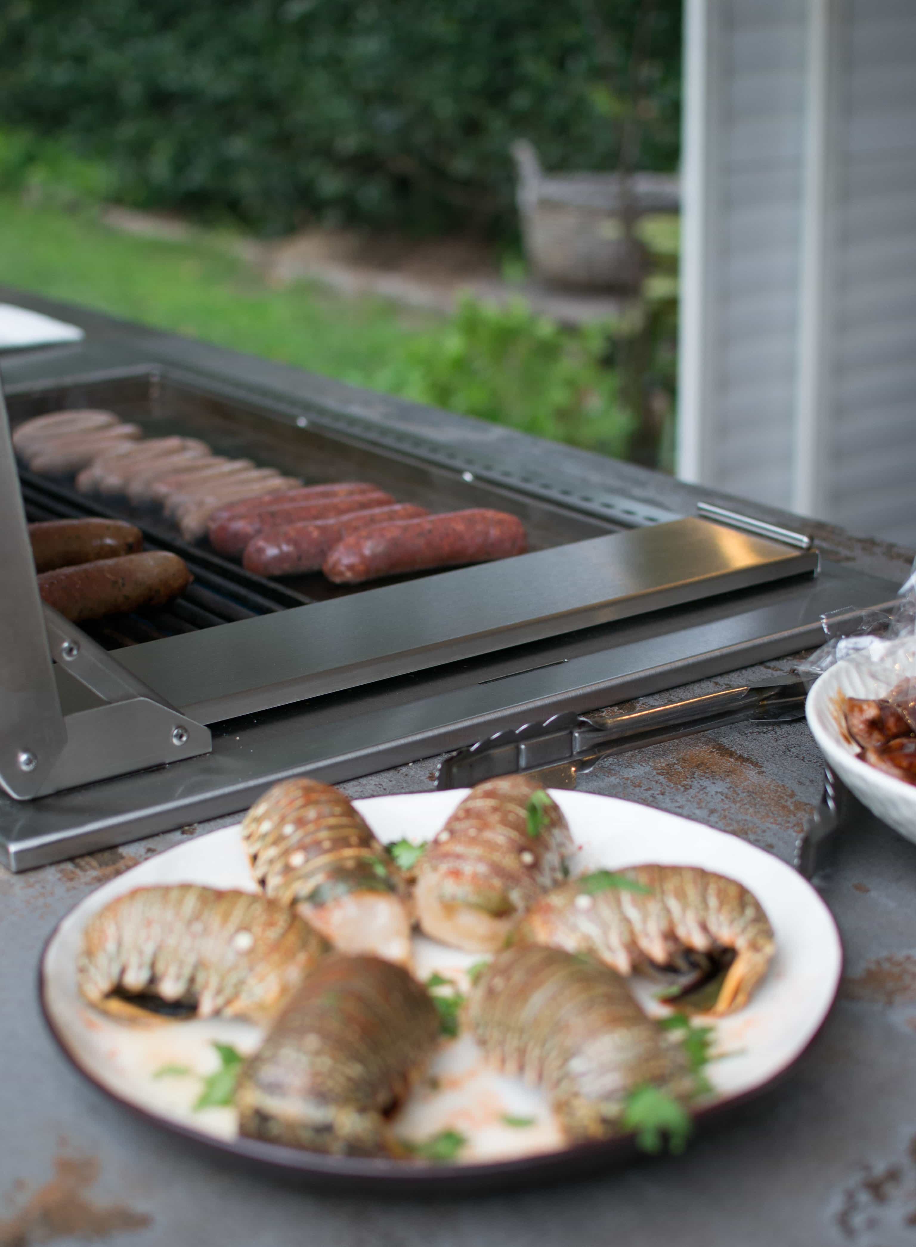 Tucker Horizon Marine Grade BBQ Built In with Slimline Hood - Tucker Barbecues