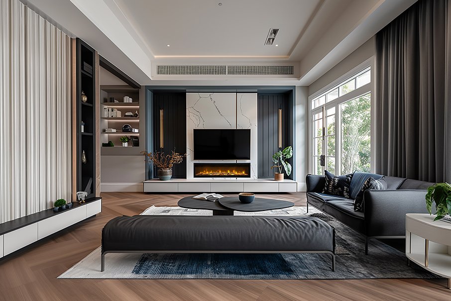 Real Flame Ignite Evolve Electric Fireplace