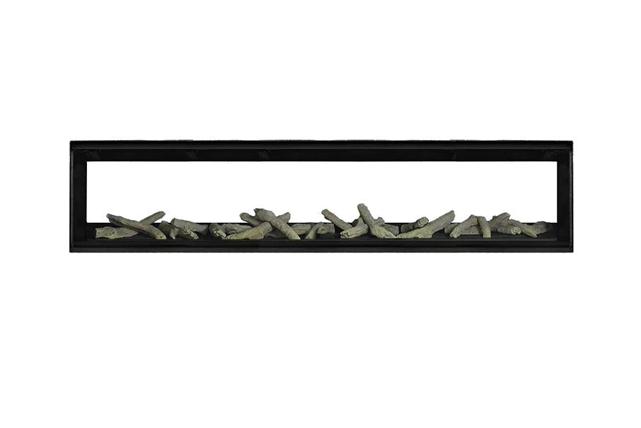 Real Flame Element 1200 Double Sided Power Balanced Flue Gas Fireplace