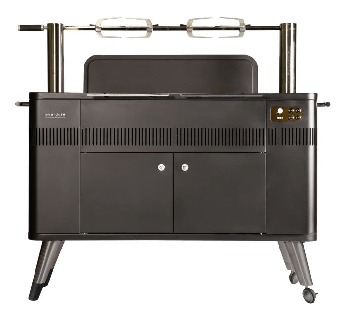 Everdure HUB™ Electric Ignition Charcoal Barbeque (Black)