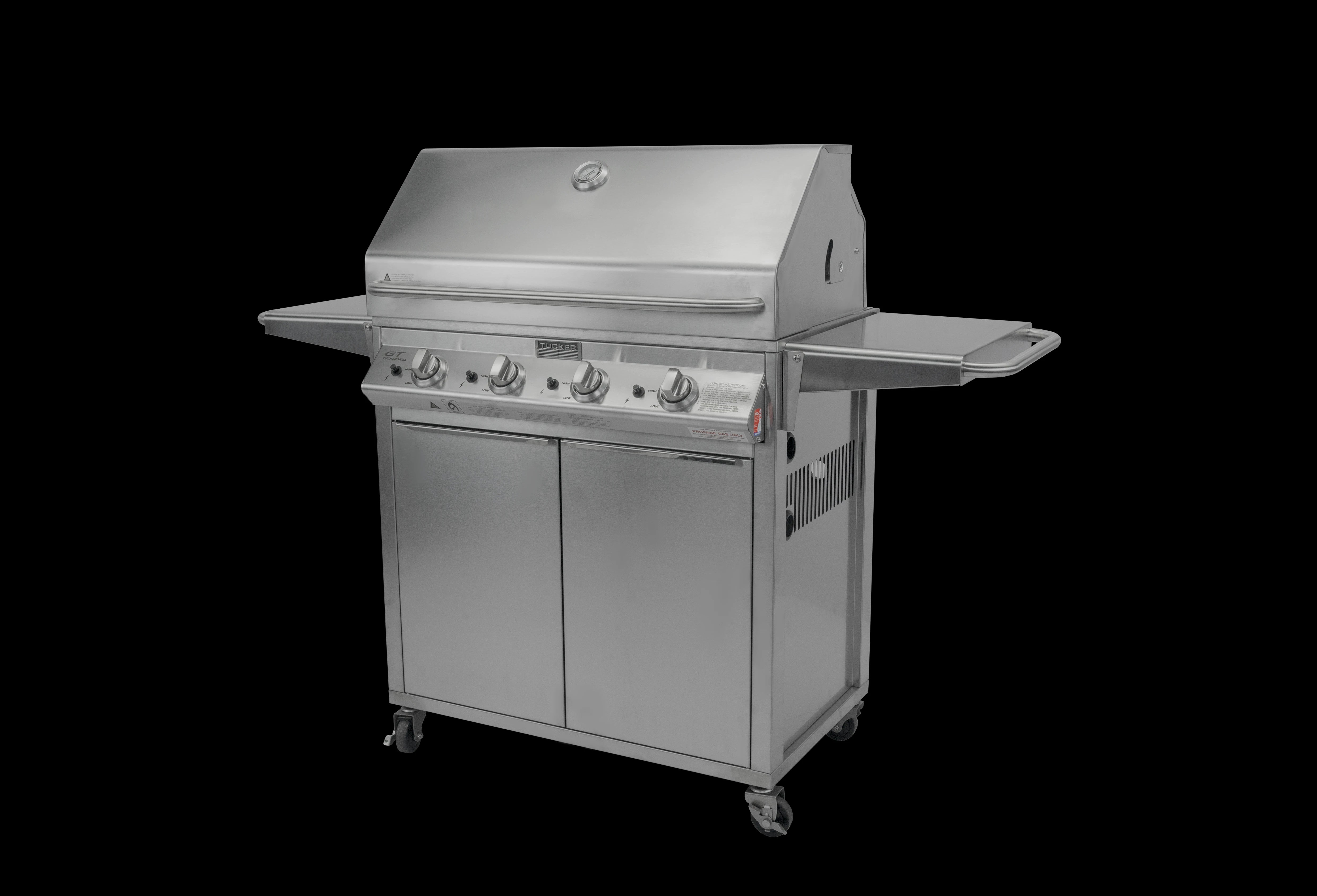 Tucker 4 Burner GT BBQ - Tucker Barbecues