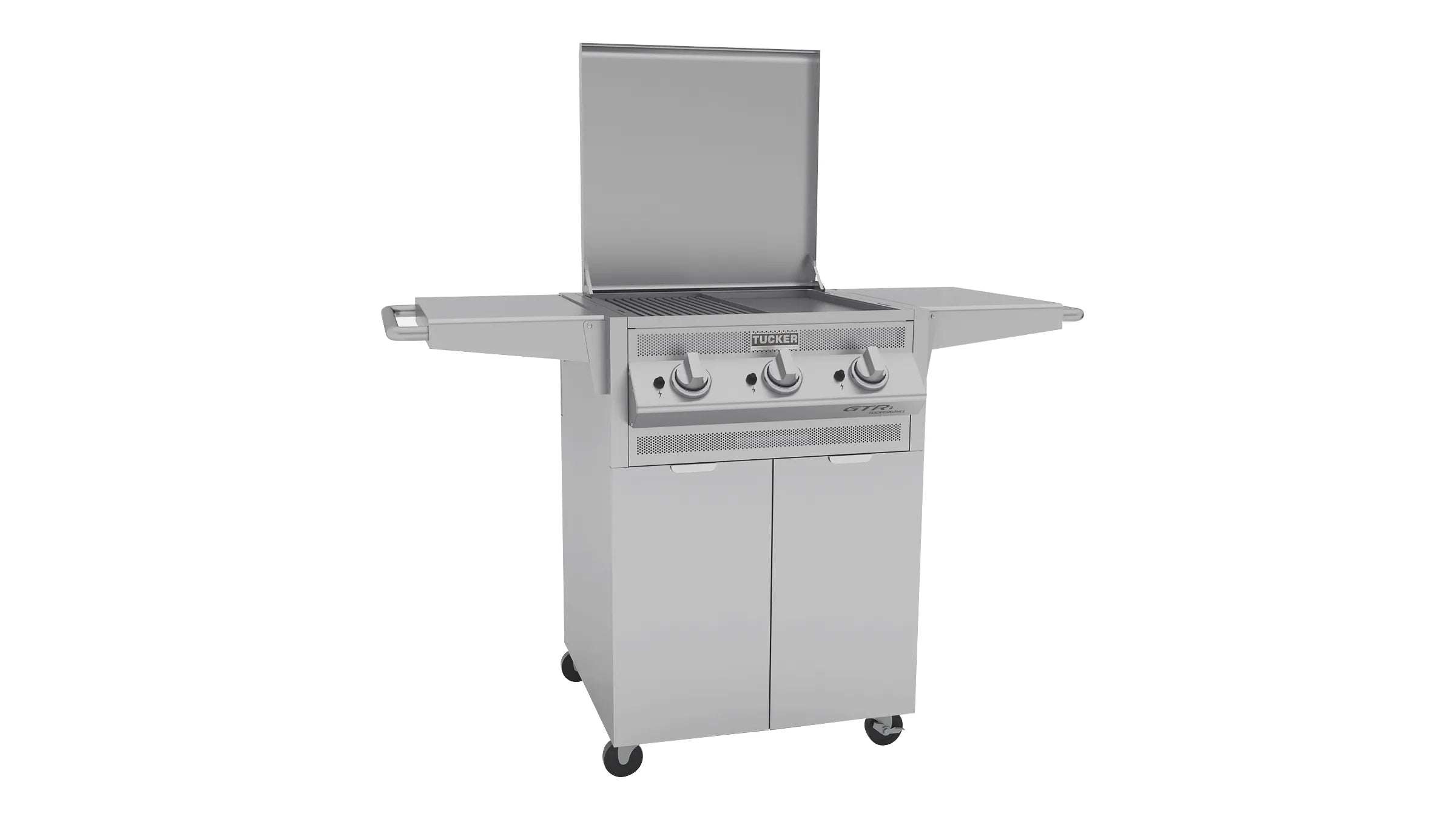 Tucker 3 Burner GTR BBQ with Hinged Lid