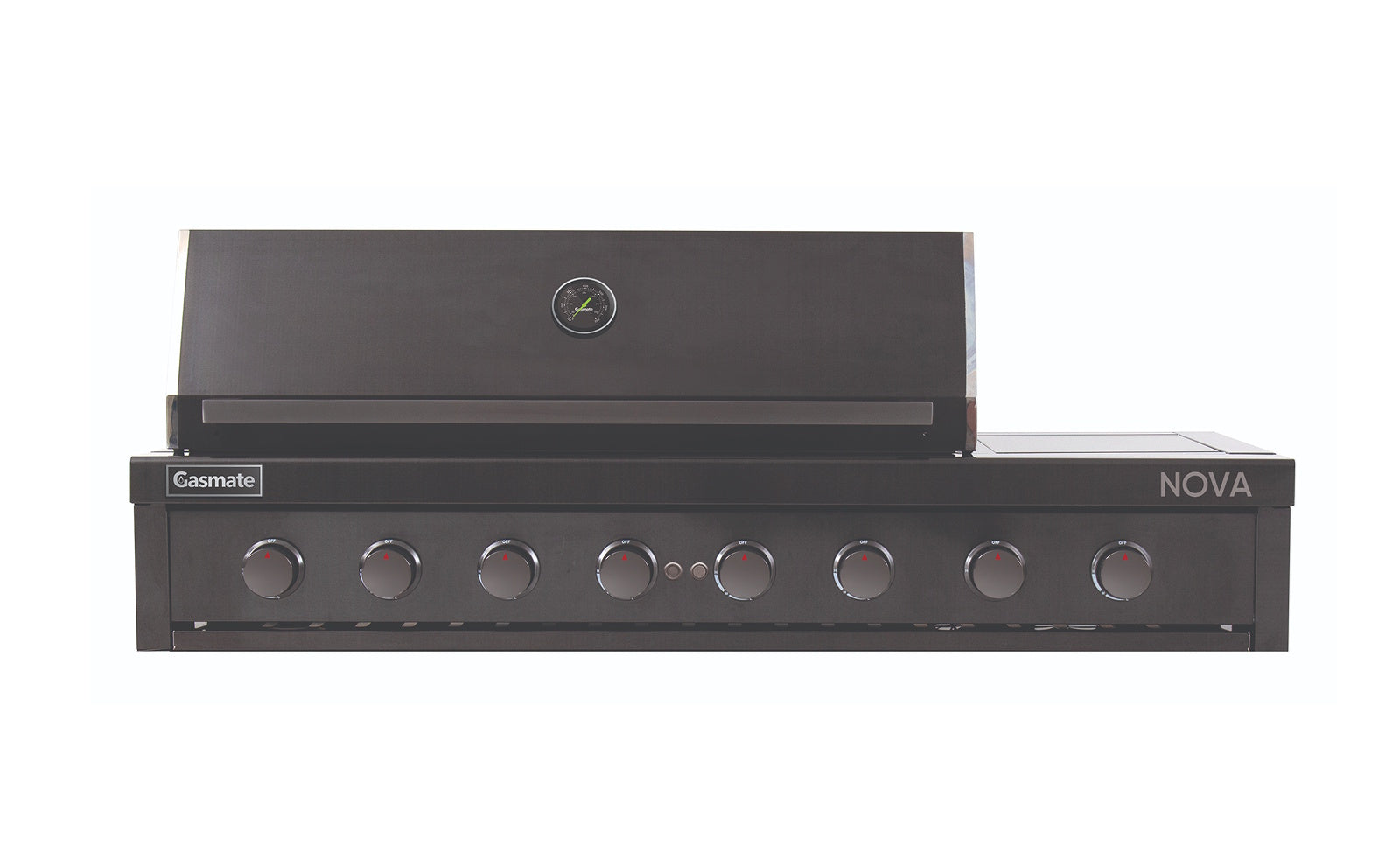 Gasmate Nova MK2 6 Burner Built In Gas BBQ With Side Burner
