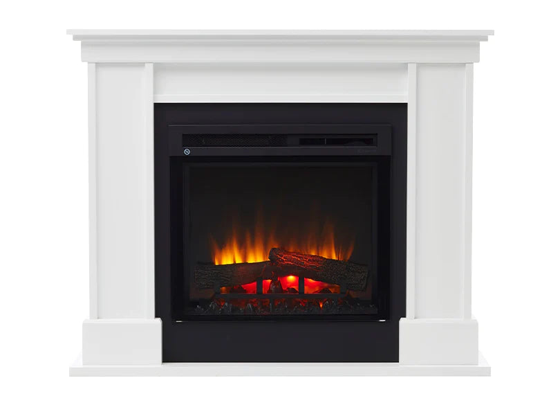 Dimplex 1.5kW Liberty Mantle with LED Firebox in White Finish