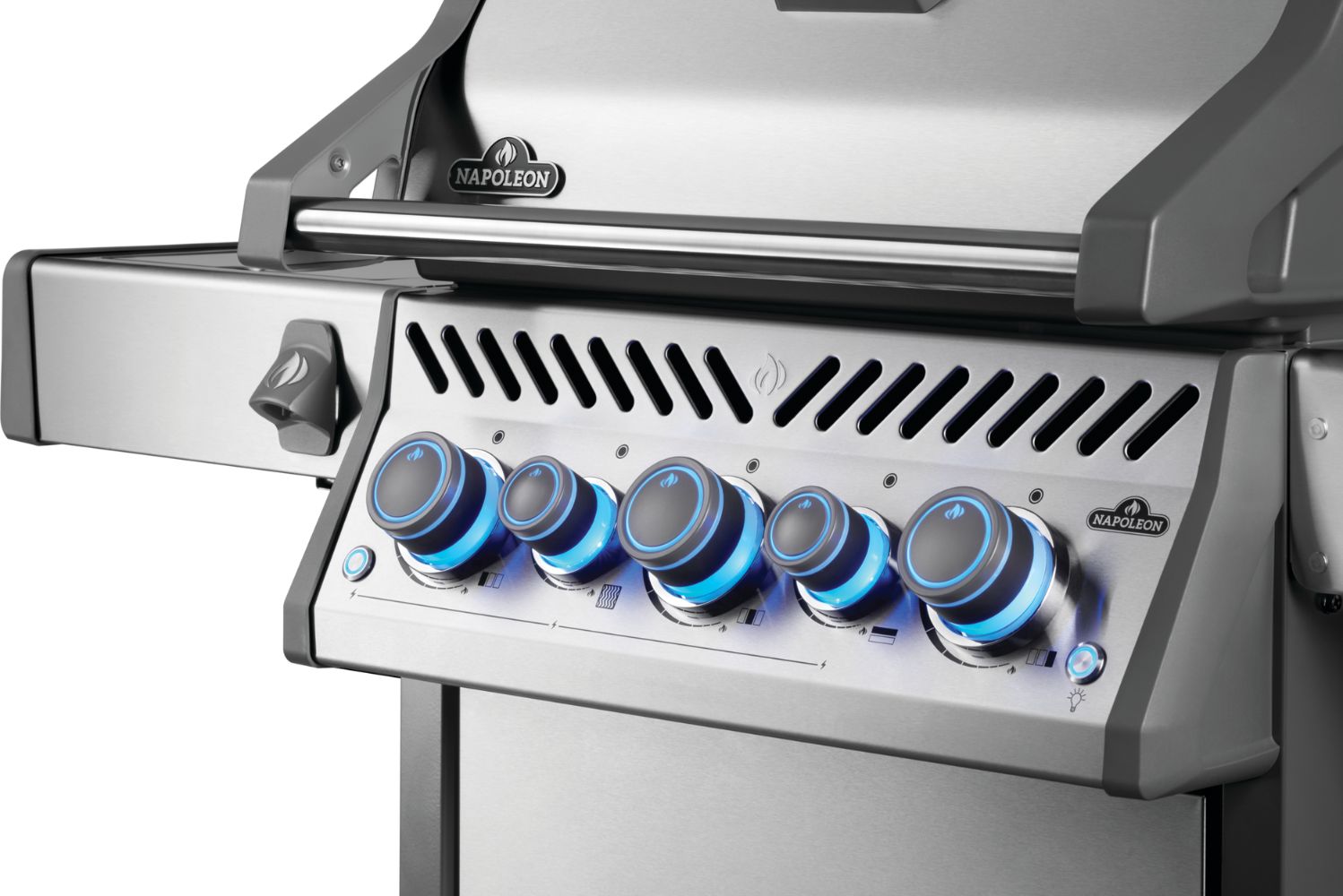 Napoleon Rogue Pro-S 425 SS 3 Burner BBQ with Infrared Sizzle Sideburner
