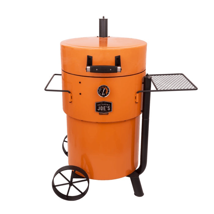 Oklahoma Joes Bronco Pro Drum Smoker XL - Orange