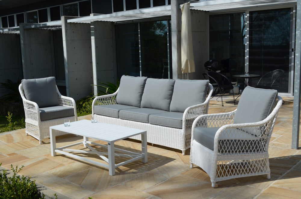 Shelta Glenview 4 Piece Sofa Setting with 3-Seat Sofa