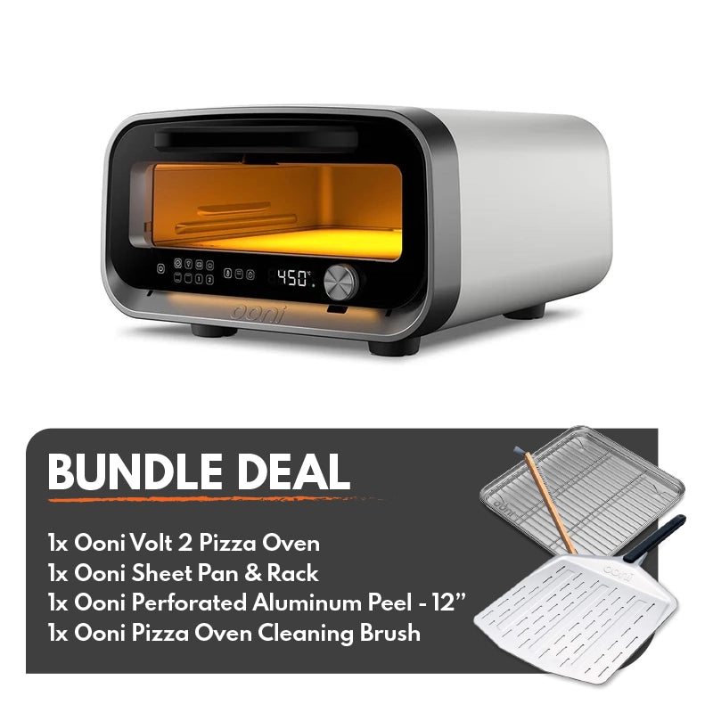 Ooni Volt 2 Pizza Oven Essential Bundle