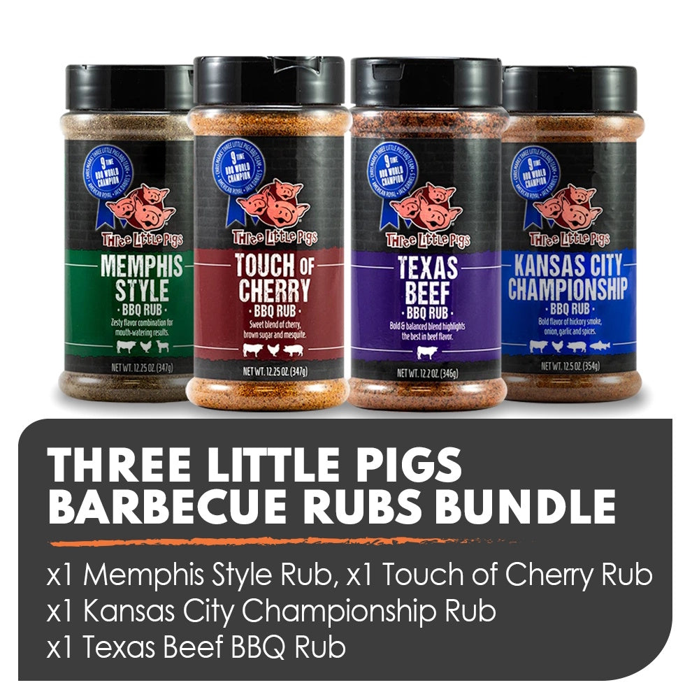 Three Little Pigs All-Star Rub Set