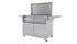 Tucker Charcoal Deluxe Pro XL BBQ on Cabinet with Hinged Flat Lid