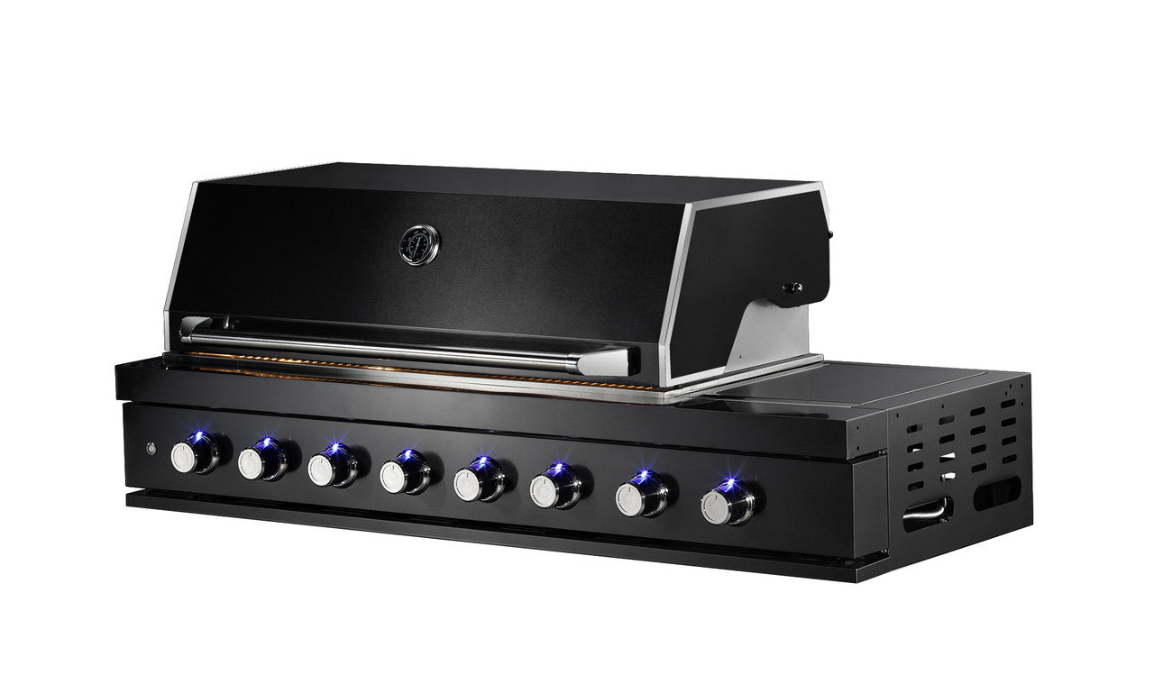 Aspire Stainless Steel 6 Burner BBQ with Side Burner