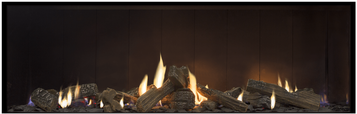 Escea DS1400 Single Sided Gas Fireplace - Tucker Barbecues