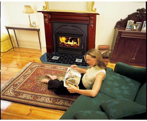 Heatcharm Victorian I600 Inbuilt Woodheater, Heatcharm, n/a