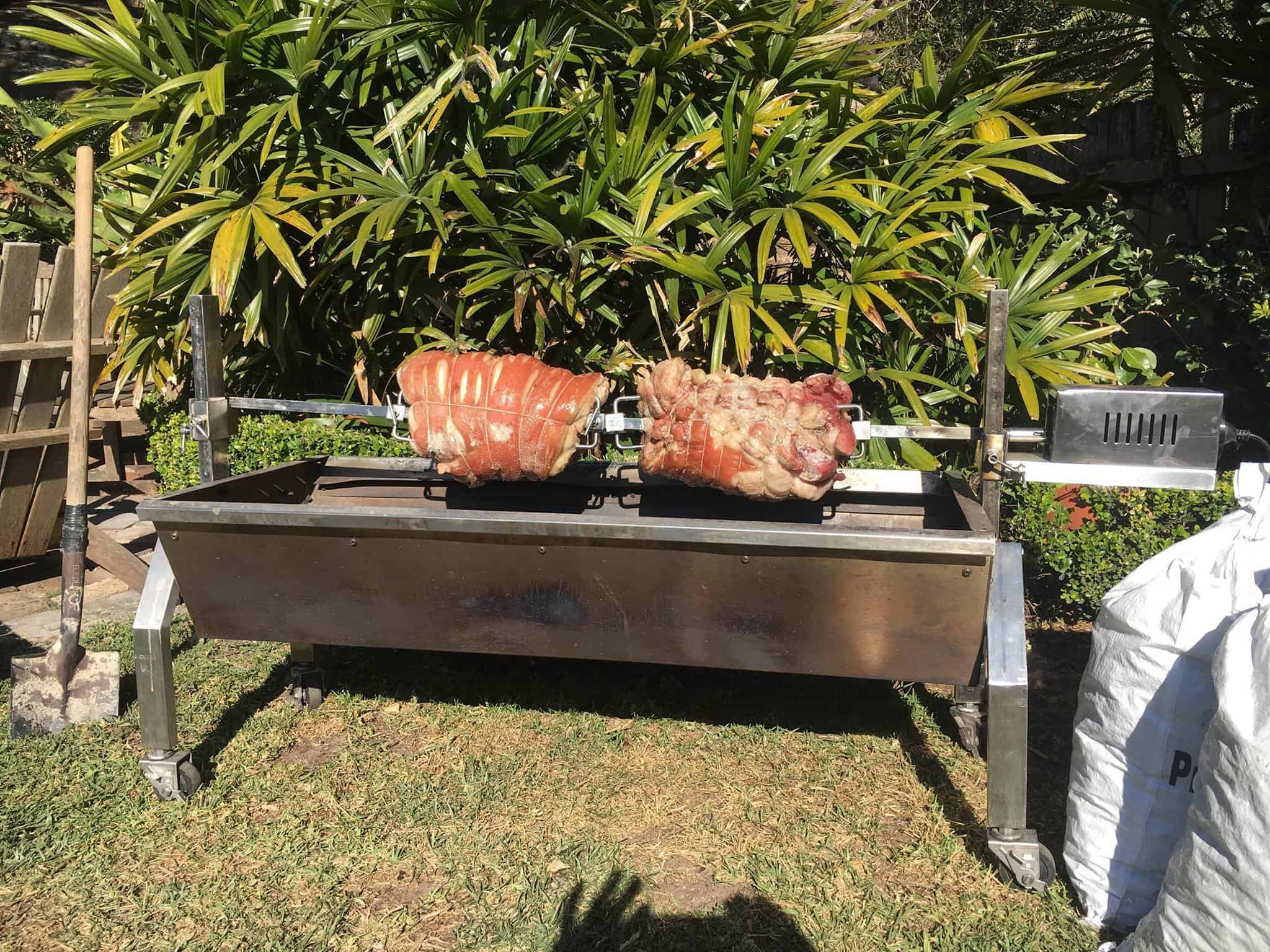 Tucker Flat Top Charcoal Spit - Tucker Barbecues