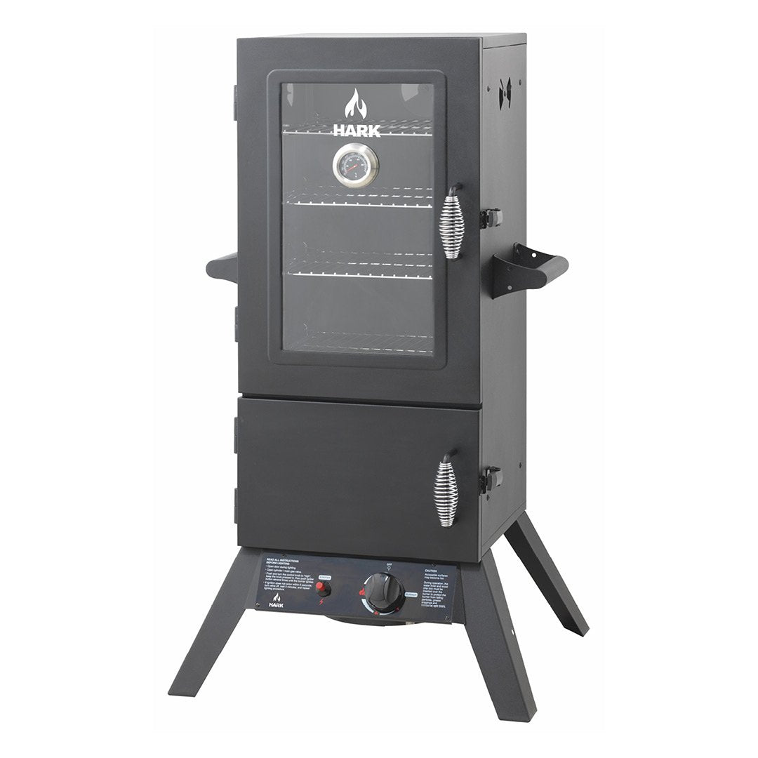 Hark 2 Door Gas Smoker w/ Window - Tucker Barbecues