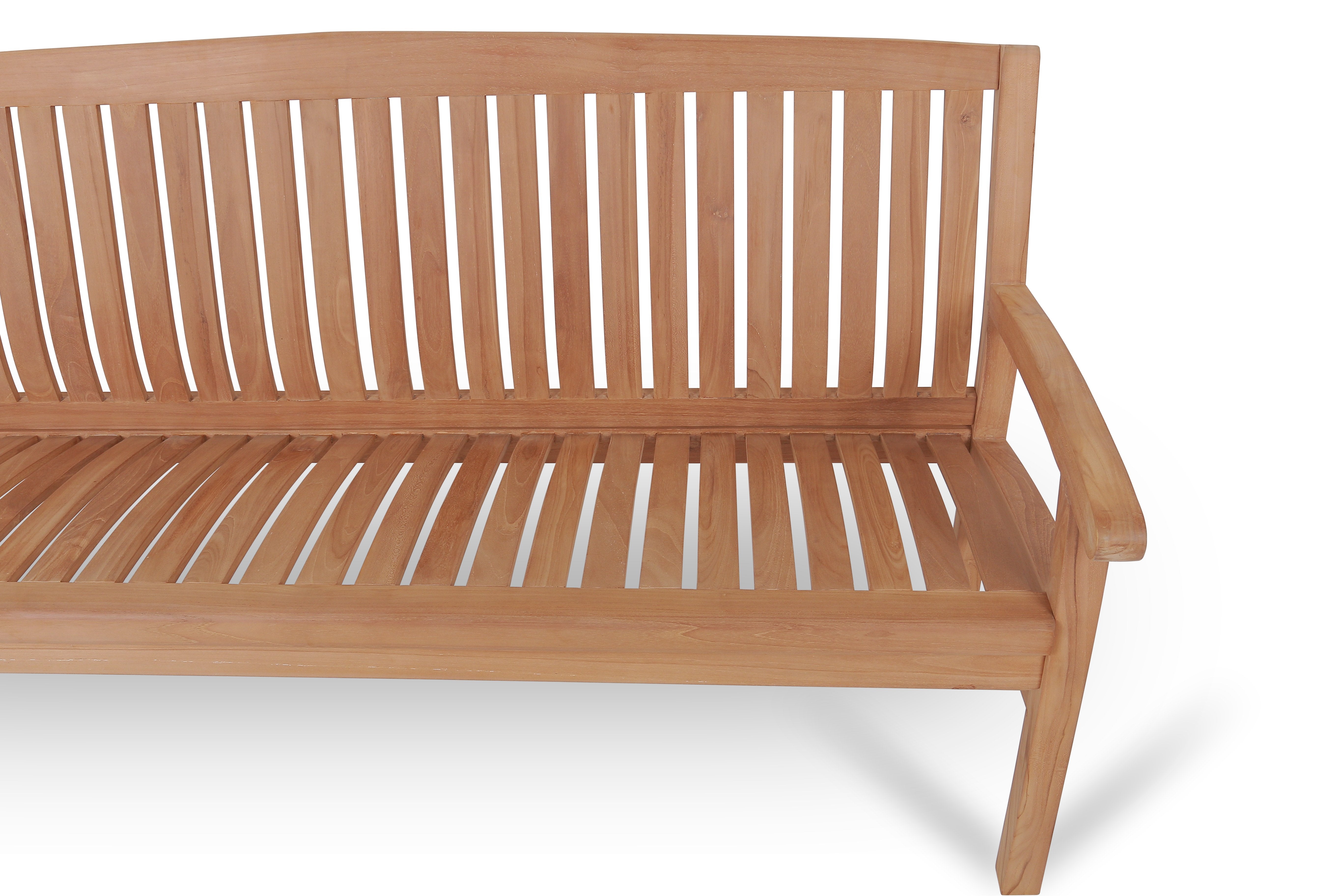 East India Kingston 1200mm Teak Bench - Tucker Barbecues