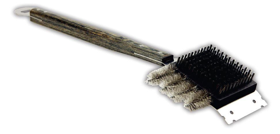 Man Law Giant 523mm long handle grill brush, BBQ Accessories, Man Law Premium BBQ Tools
