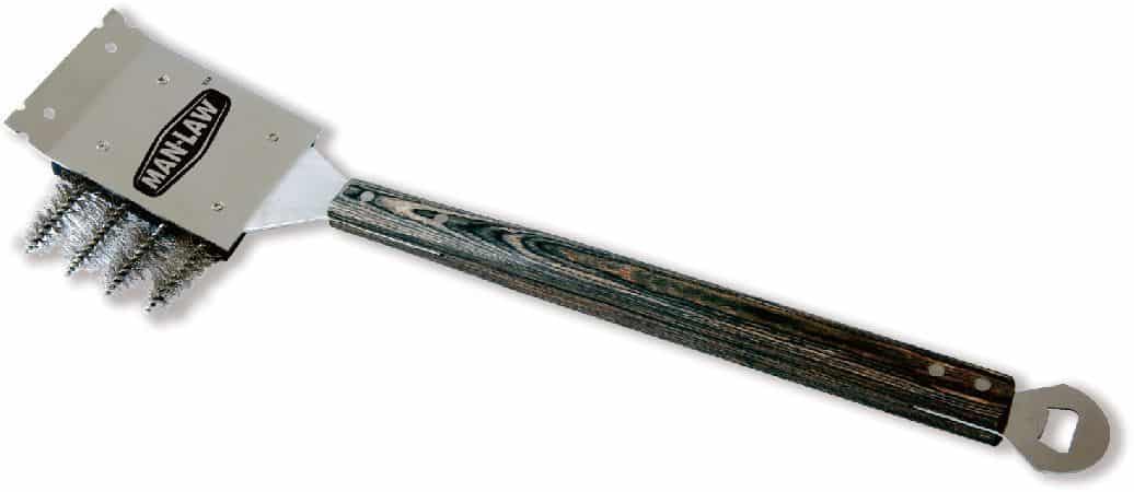 Man Law Giant 523mm long handle grill brush, BBQ Accessories, Man Law Premium BBQ Tools