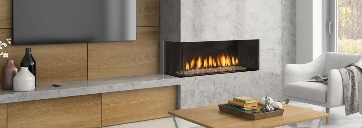 Regency 40" City Series: Chicago Corner 40LE Gas Fire Place