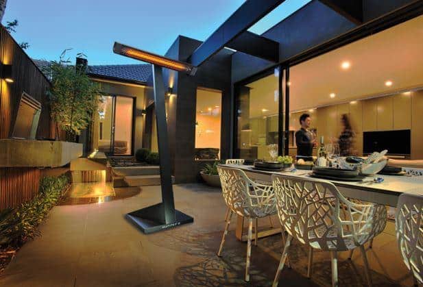 Heatstrip Intense 2200W Outdoor Portable Electric Infrared Heater, Heater, Thermofilm