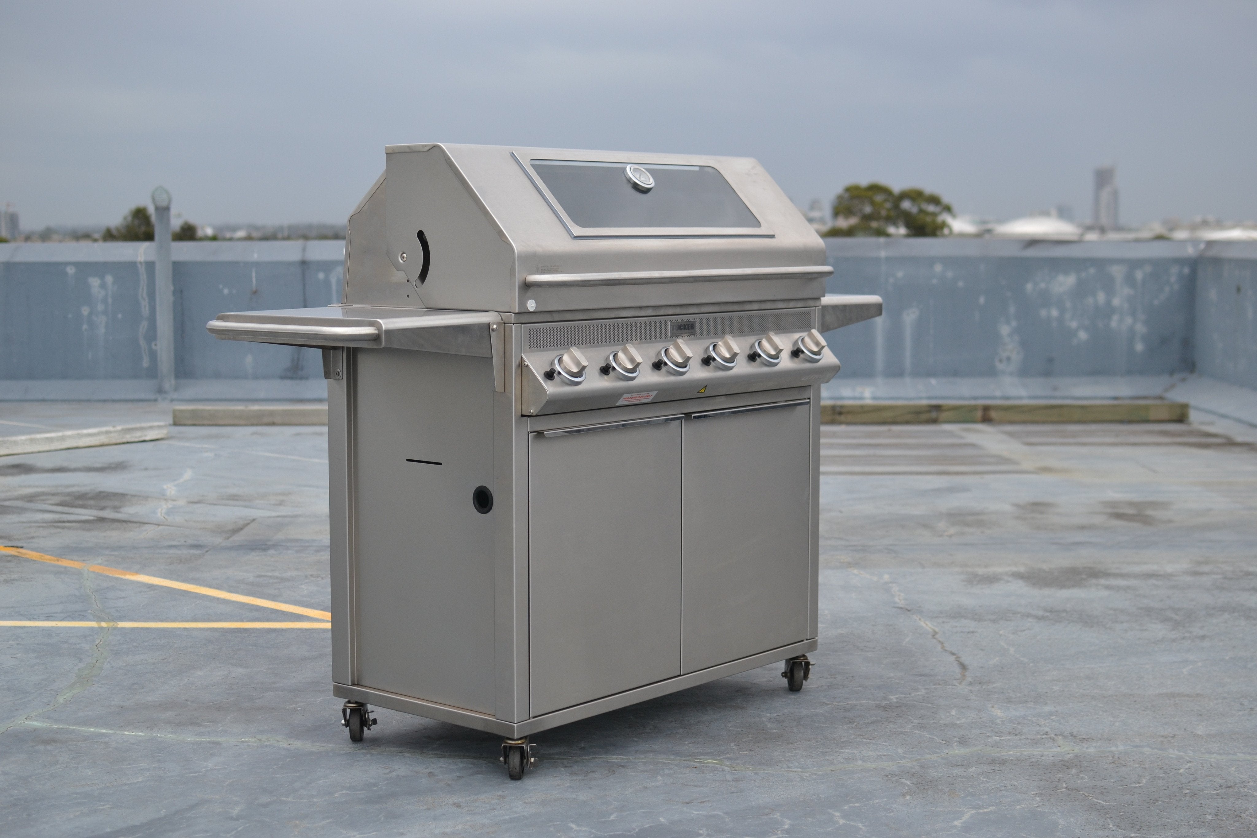 Tucker 6 Burner GTR BBQ - Tucker Barbecues