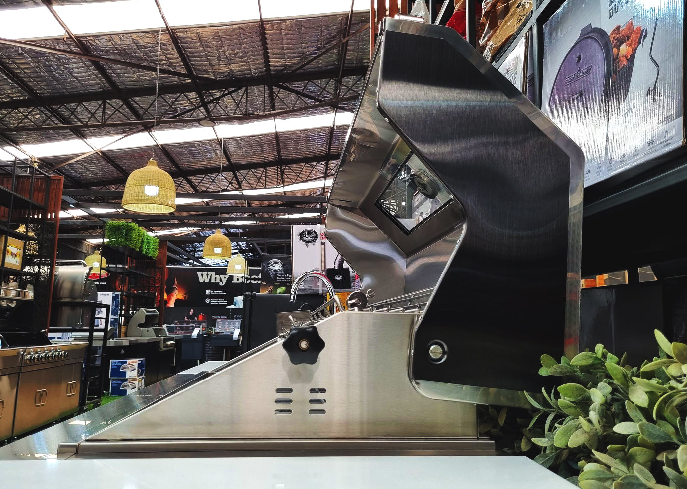 Everdure Neo Black Outdoor Kitchen With BBQ and Fridge (Option 1)