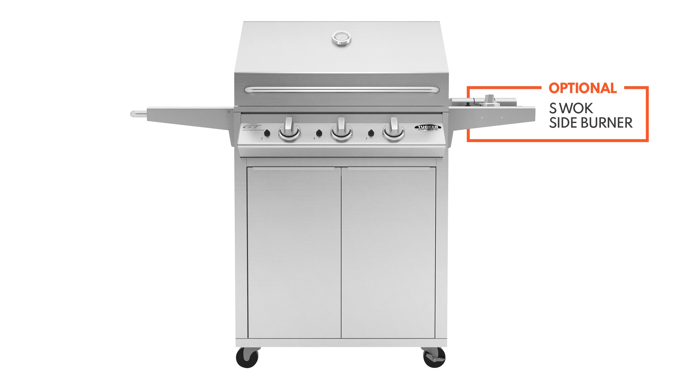 Tucker 3 Burner GT BBQ - Tucker Barbecues