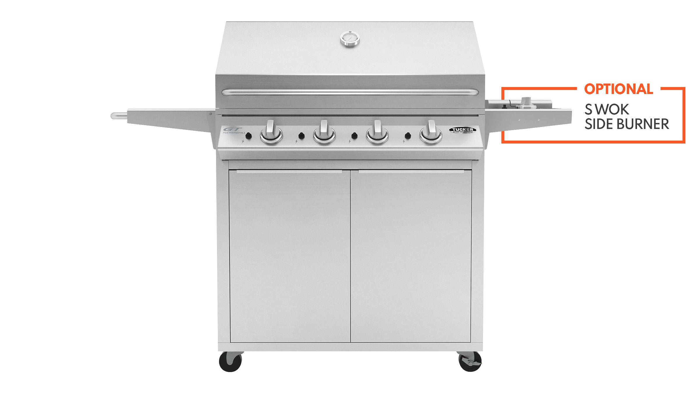 Tucker 4 Burner GT BBQ - Tucker Barbecues