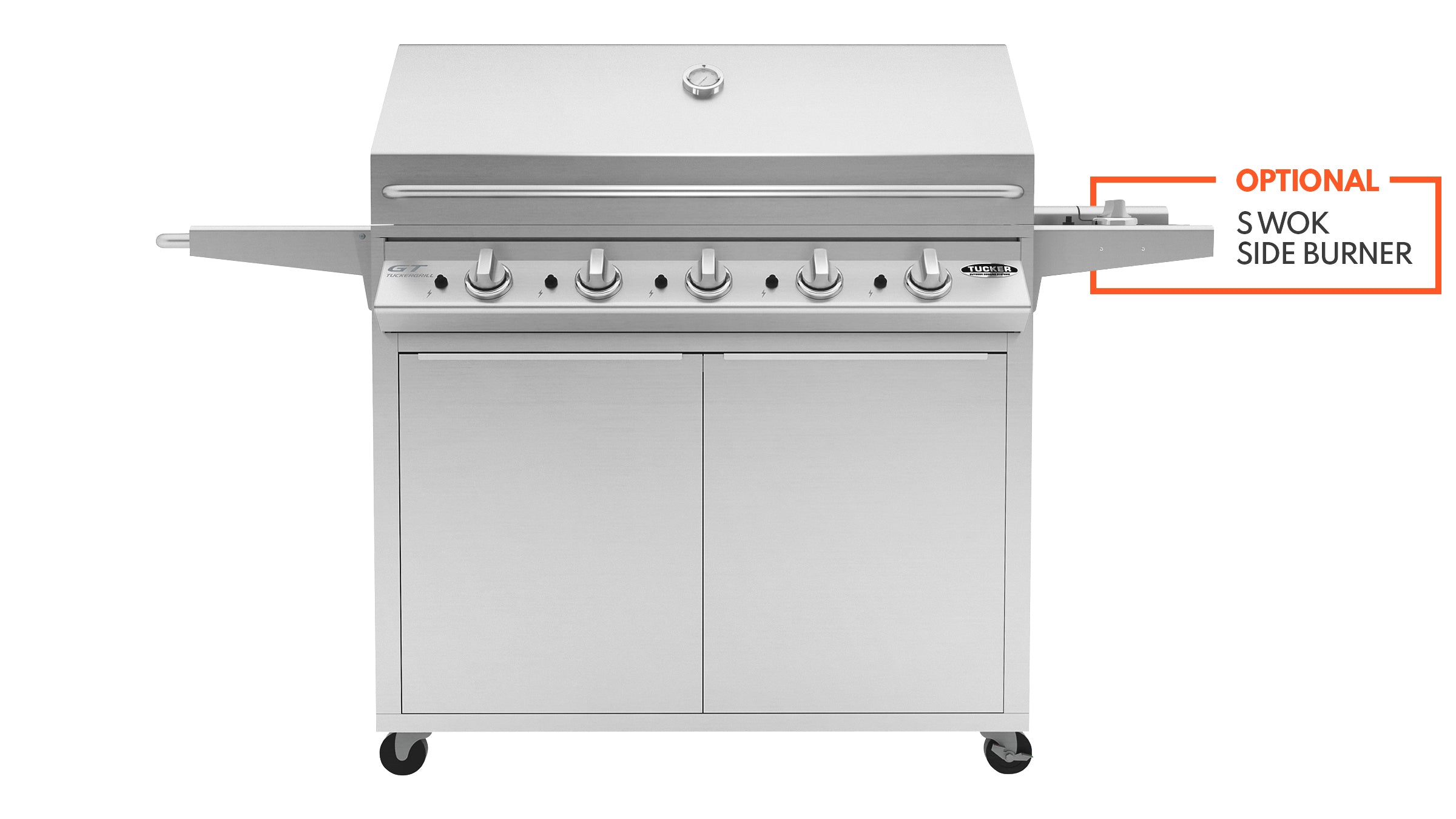 Tucker 5 Burner GT BBQ - Tucker Barbecues