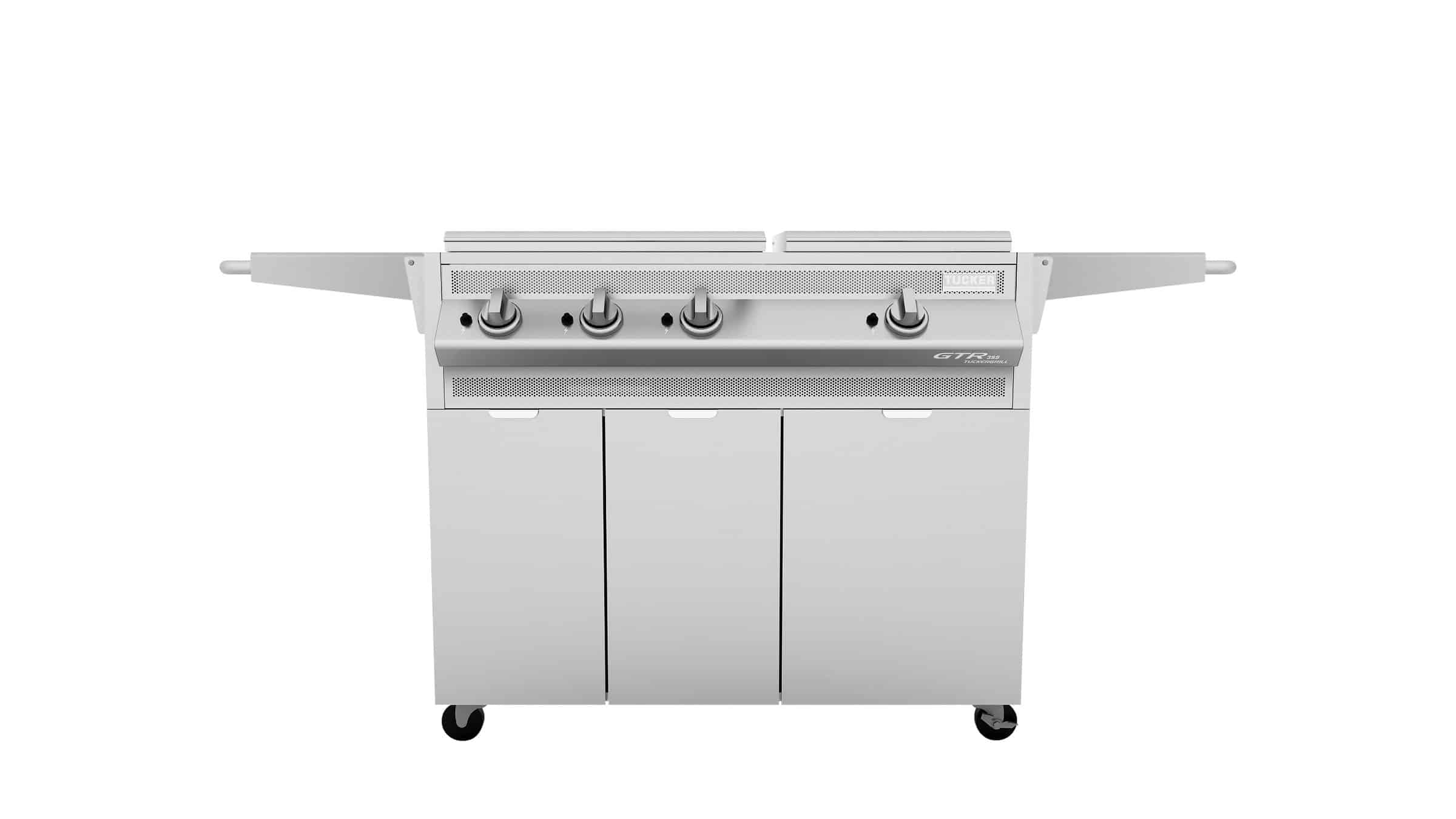 Tucker 3+1 Burner GTR BBQ with Hinged Lid, BBQ, Tucker Australia