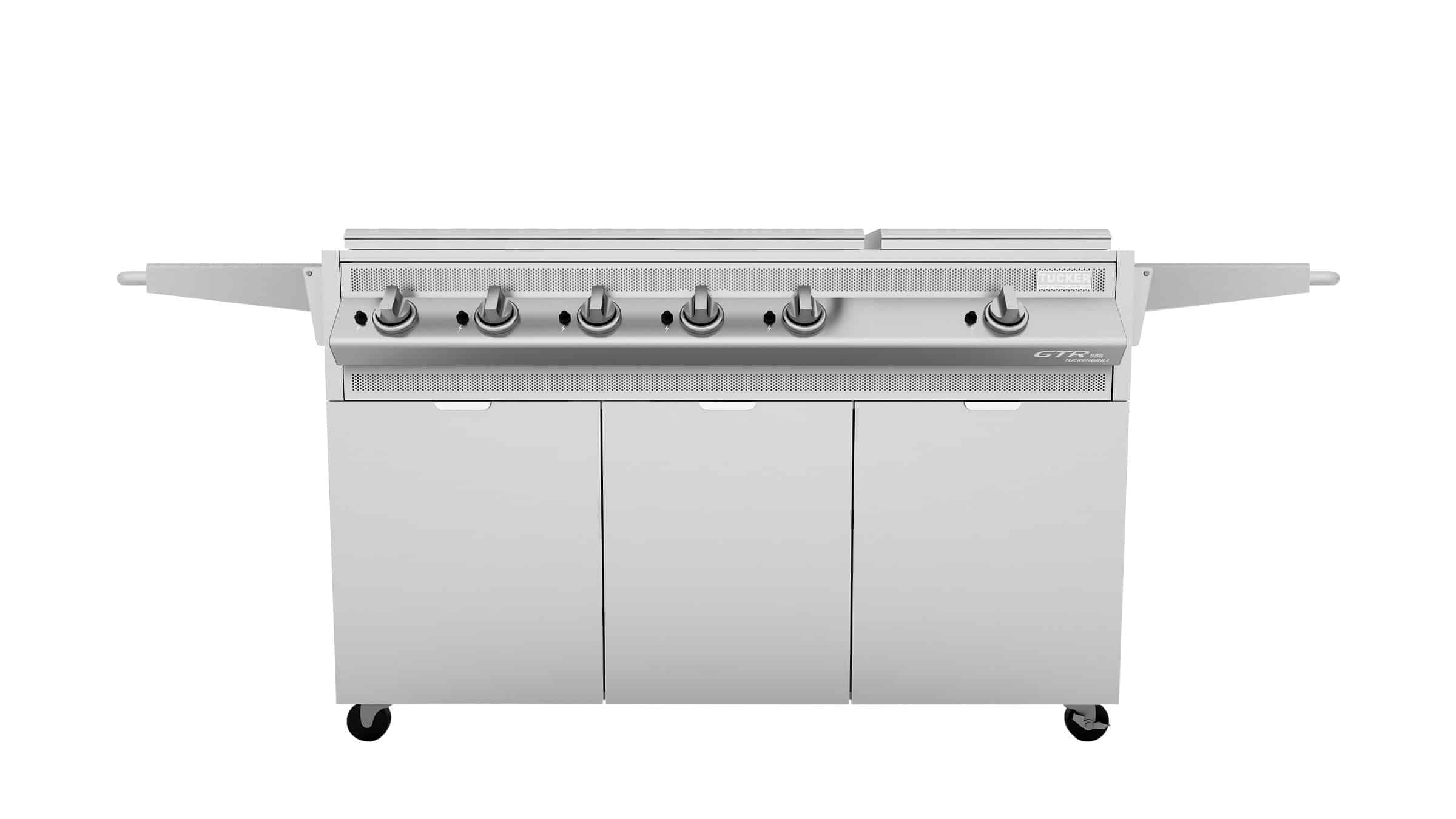 Tucker 5+1 Burner GTR BBQ with Hinged Lid, BBQ, Tucker Australia