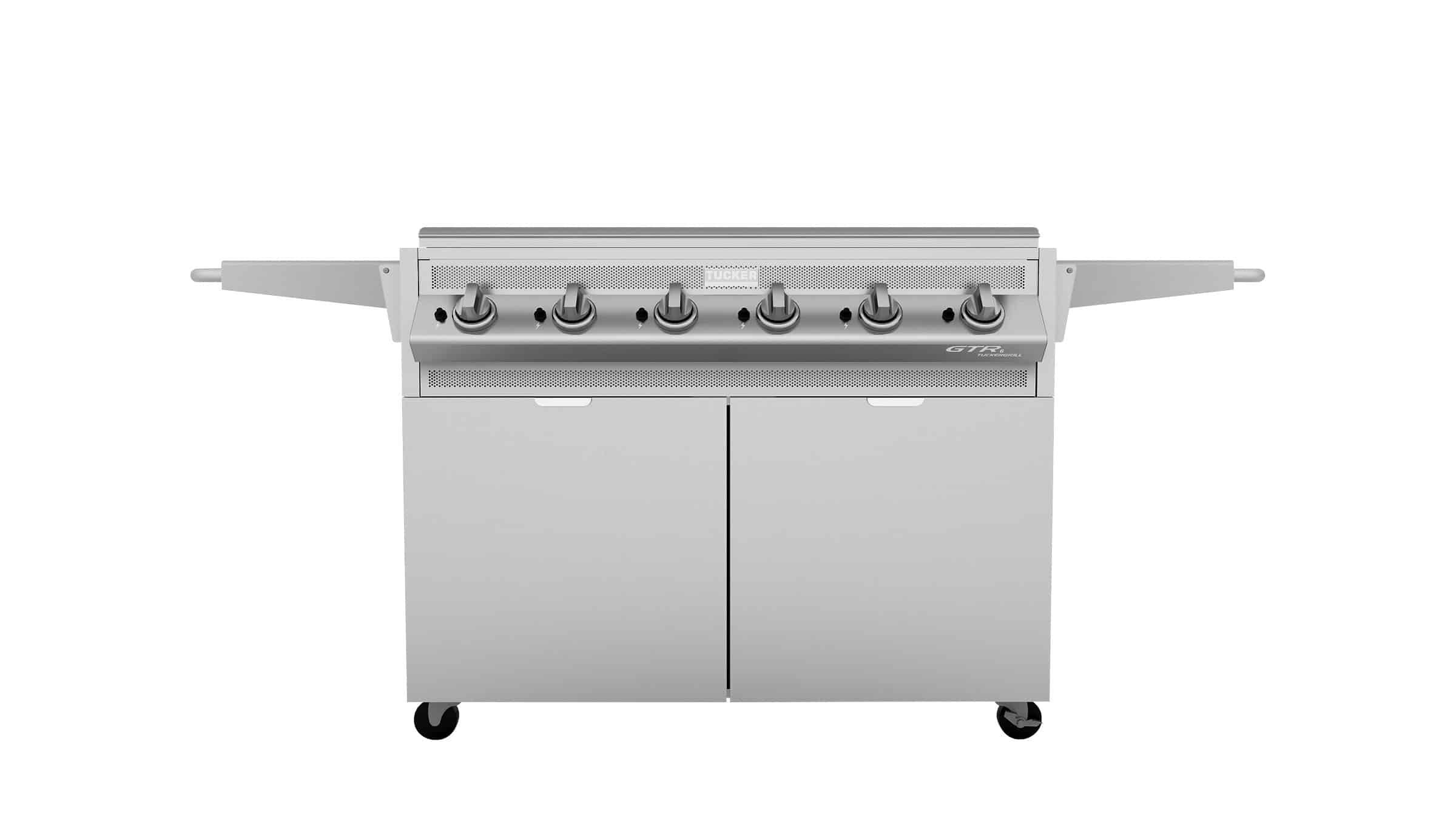 Tucker 6 Burner GTR BBQ with Hinged Lid, BBQ, Tucker Australia