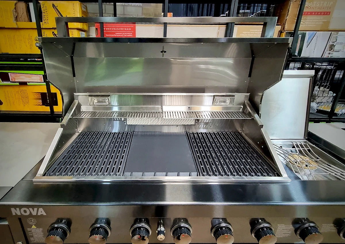 Gasmate Nova Graphite 6 Burner Built-in BBQ