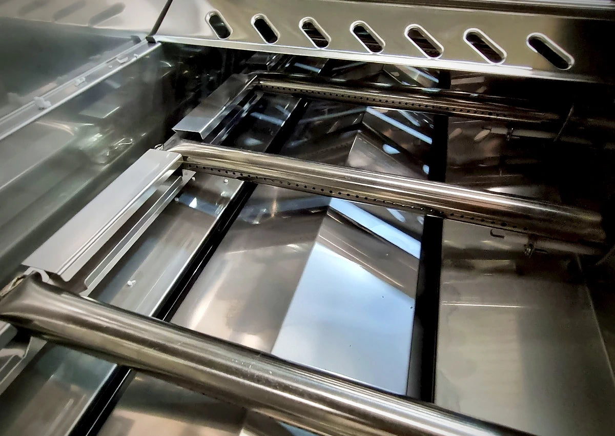 Gasmate Nova Graphite 6 Burner Built-in BBQ