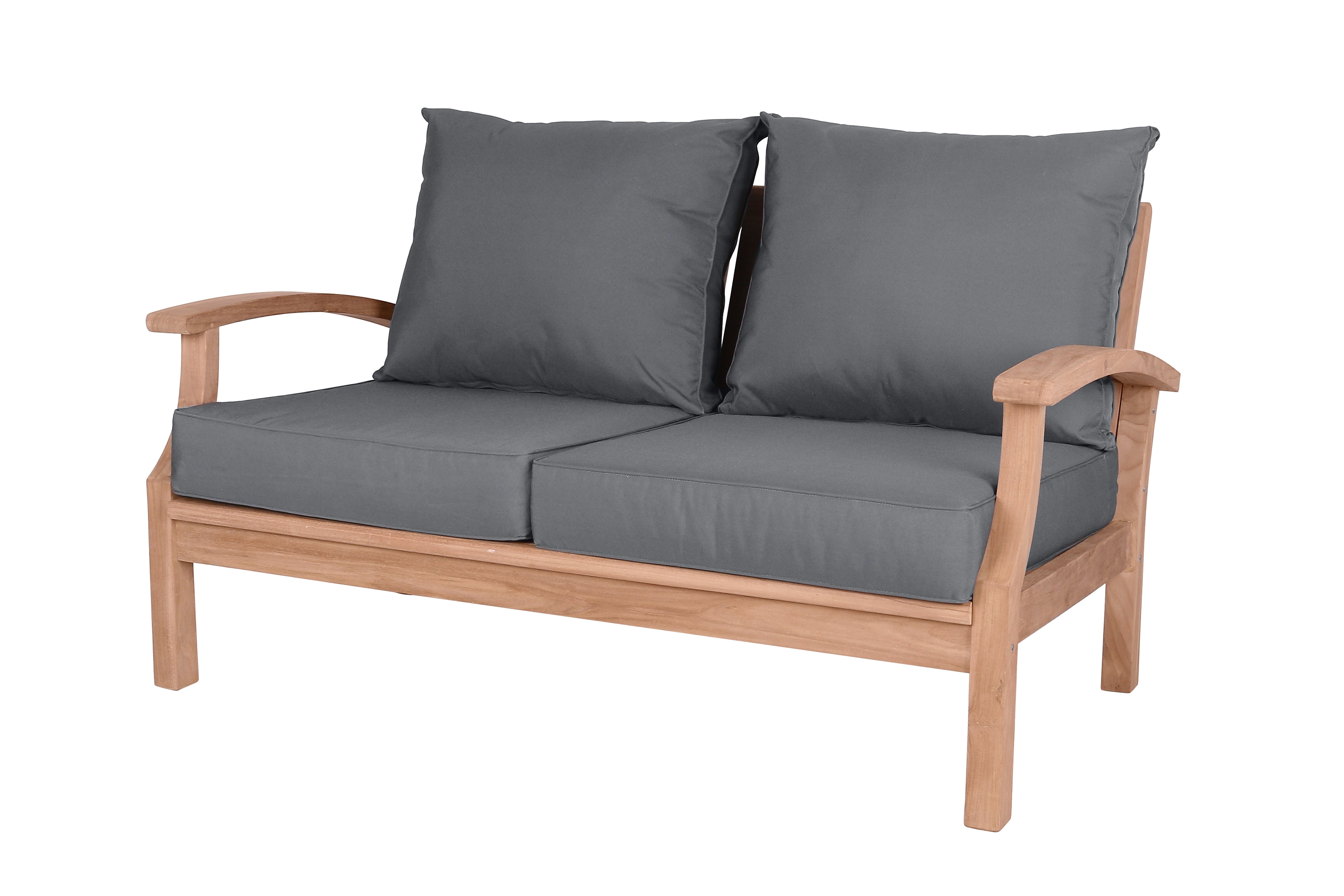 East India Lombok Two Seater Sofa with Cushions