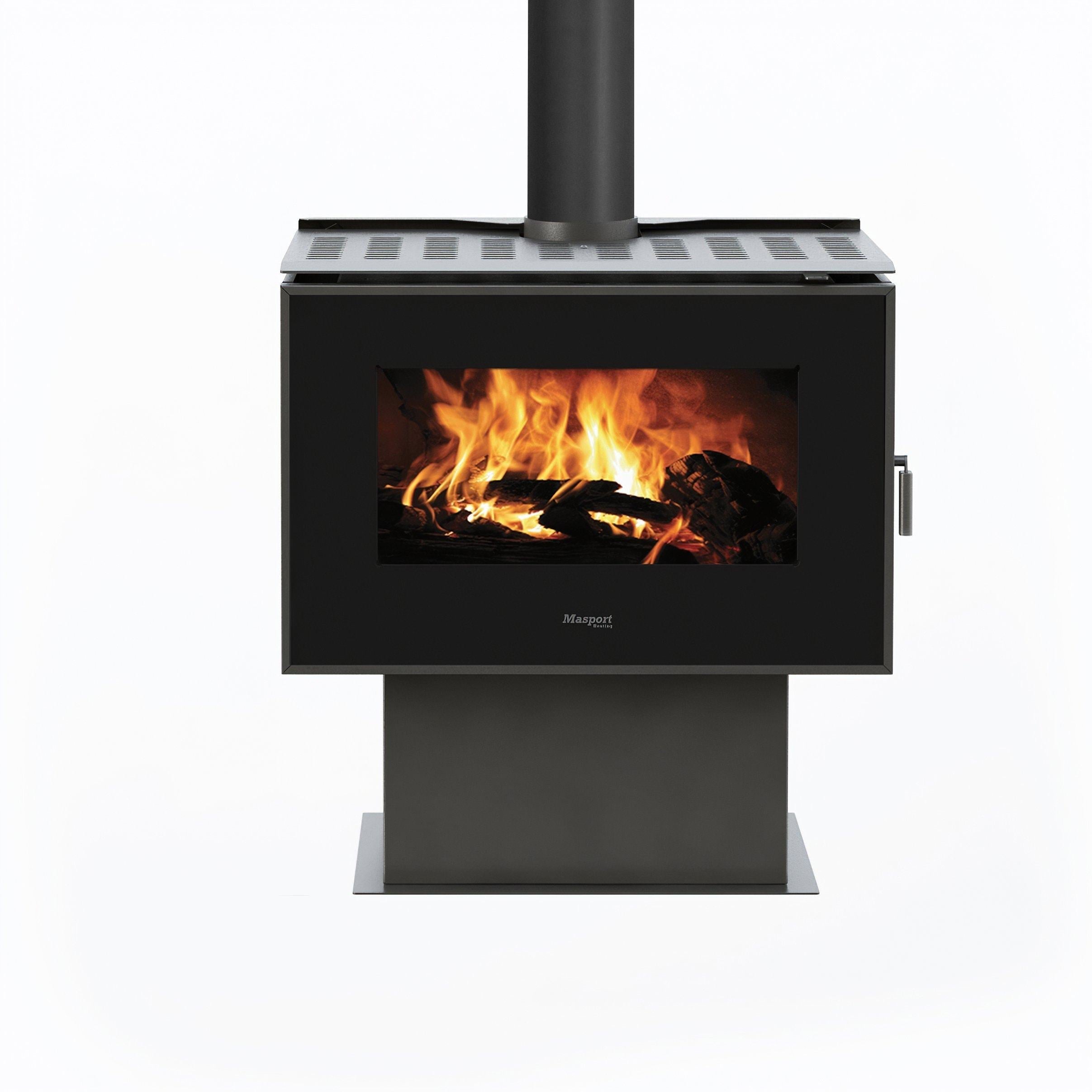 Masport Creswick C12000 Freestanding Wood Fire, Heater, Masport