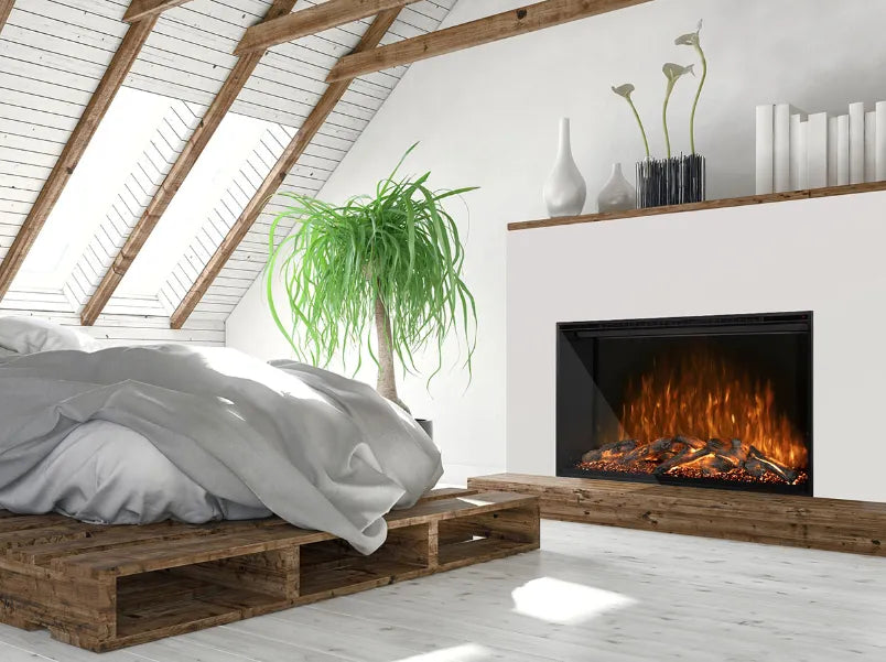 Modern Flames Redstone Fireplace with Trim