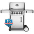 Napoleon Rogue RSE 425 3 Burner SS BBQ with Side Burner