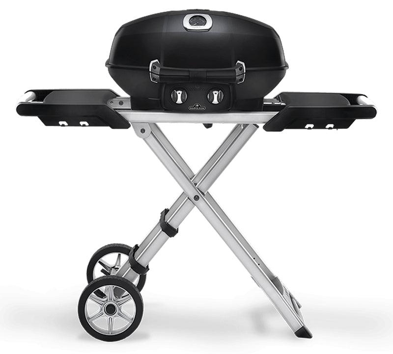 Napoleon Travel Q Pro with Scissor Legs Portable BBQ