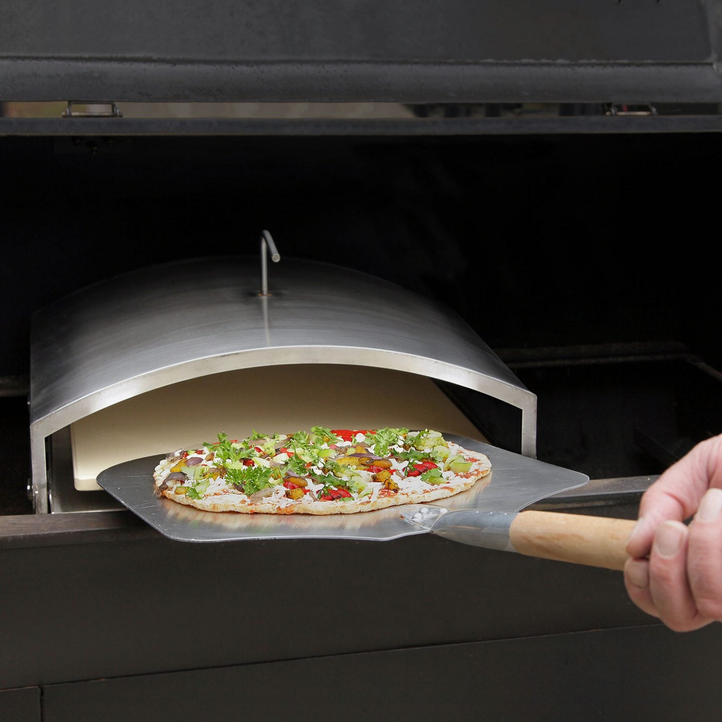 GMG Pizza Oven with Stone for Ledge | DB & Peak | JB Grill