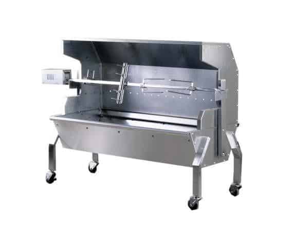 Tucker Semi Hood Charcoal Spit - Tucker Barbecues