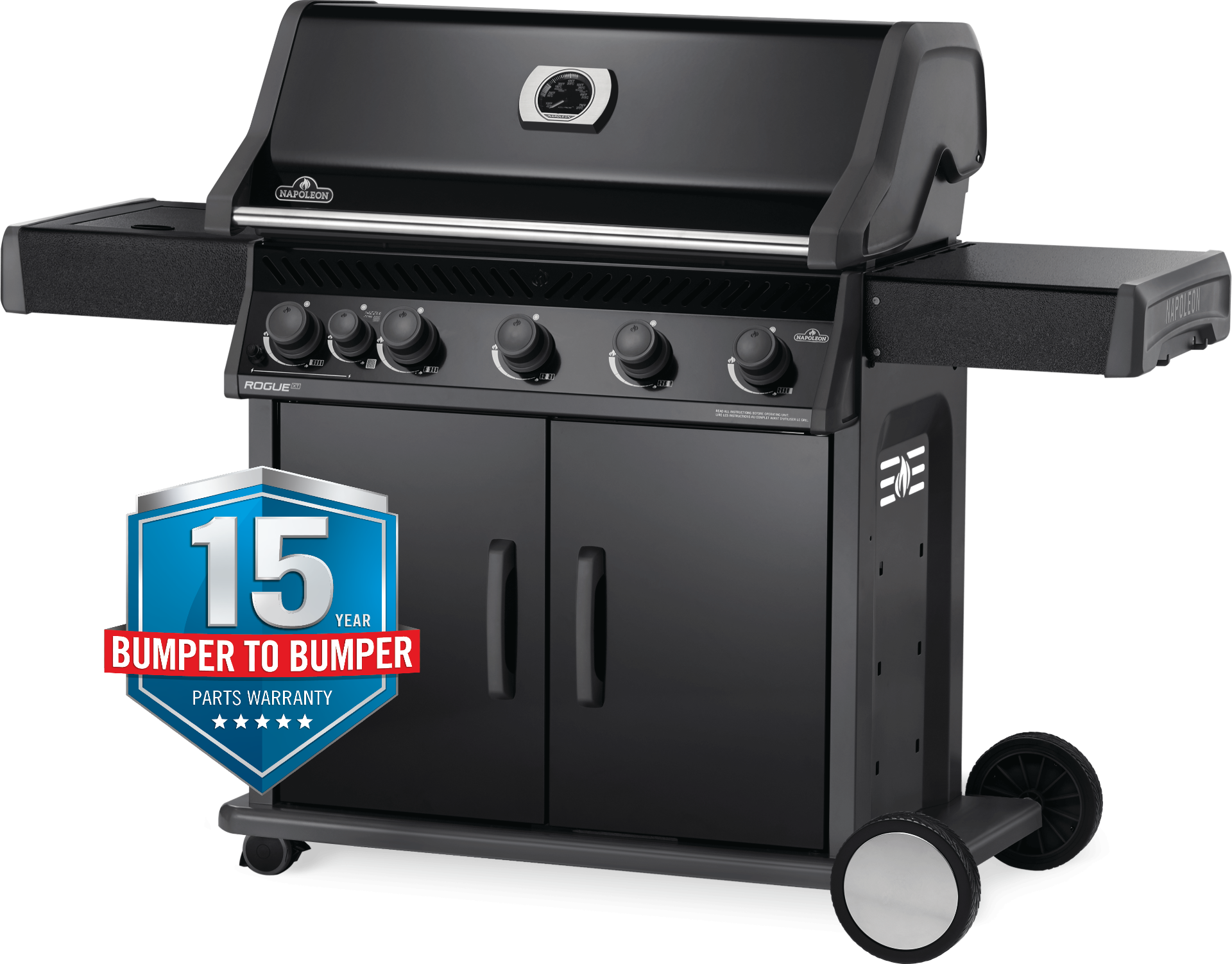 Napoleon Rogue RXT 625 5 Burner BBQ with Side Burner